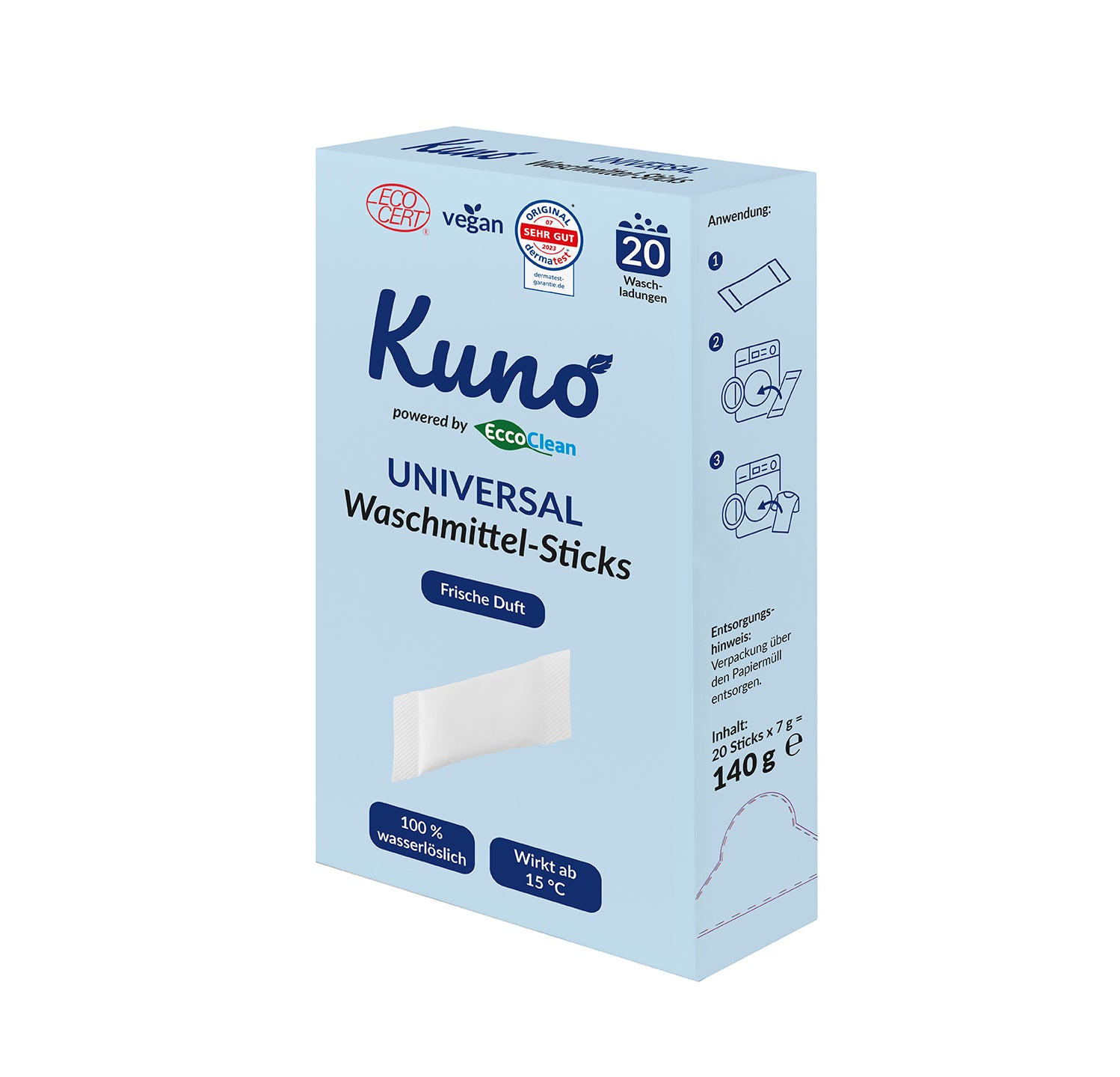 Kuno Waschmittel Sticks