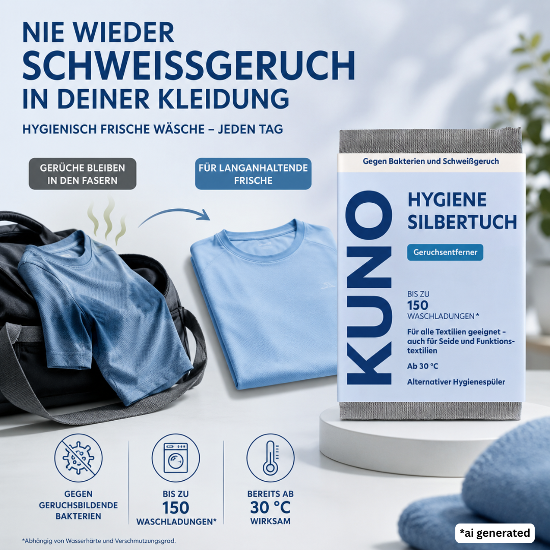 Kuno-Silbertuch Hygienespüler