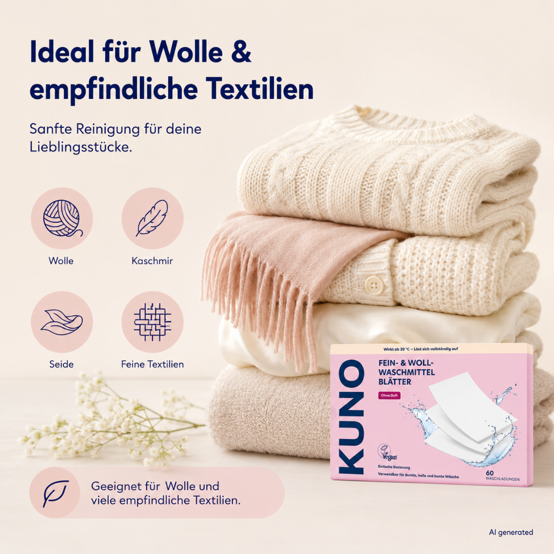 Kuno Wollwaschmittel - Feines & Wolle
