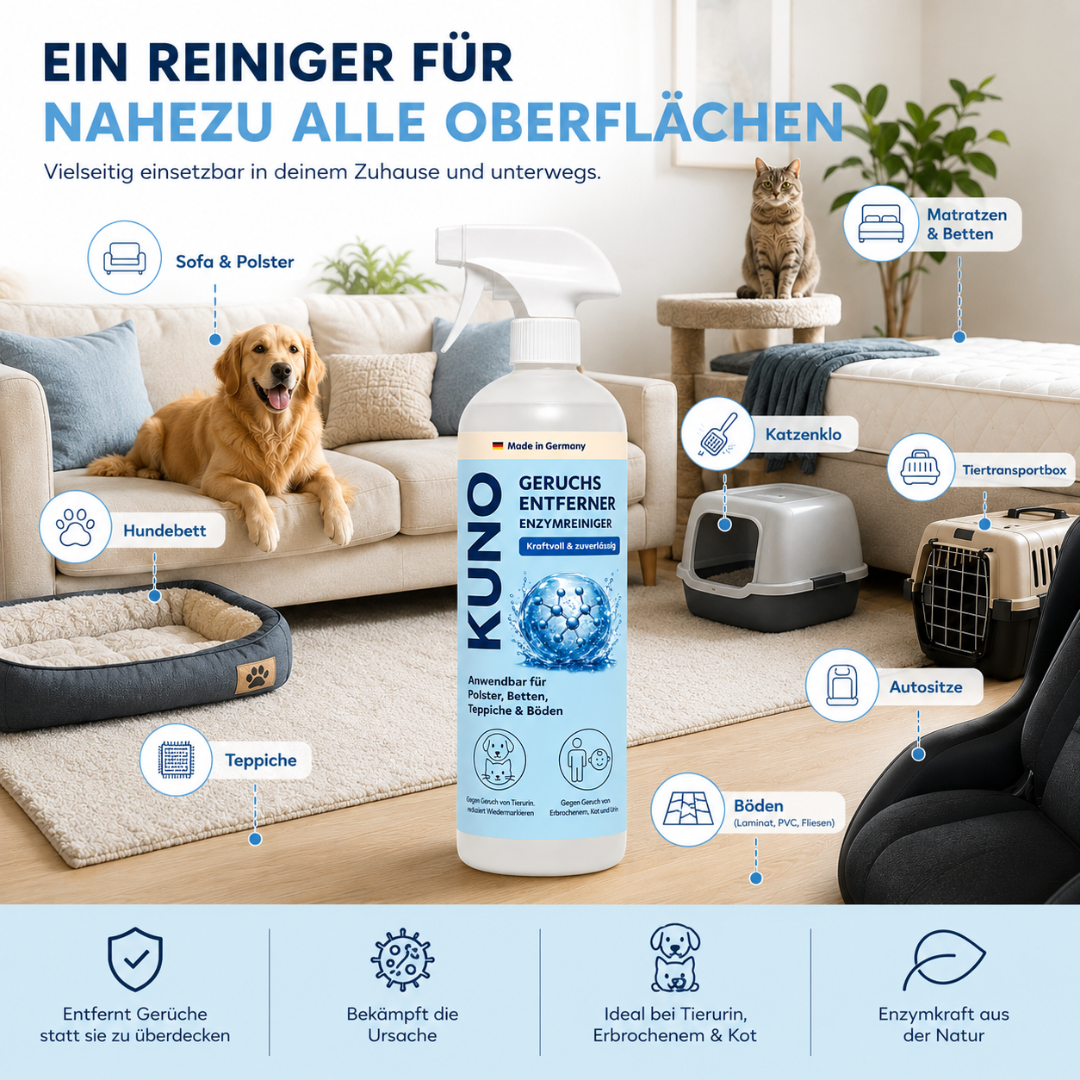 KUNO Geruchsentferner - Enzymreiniger