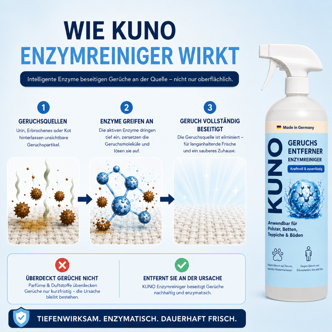 KUNO Geruchsentferner - Enzymreiniger