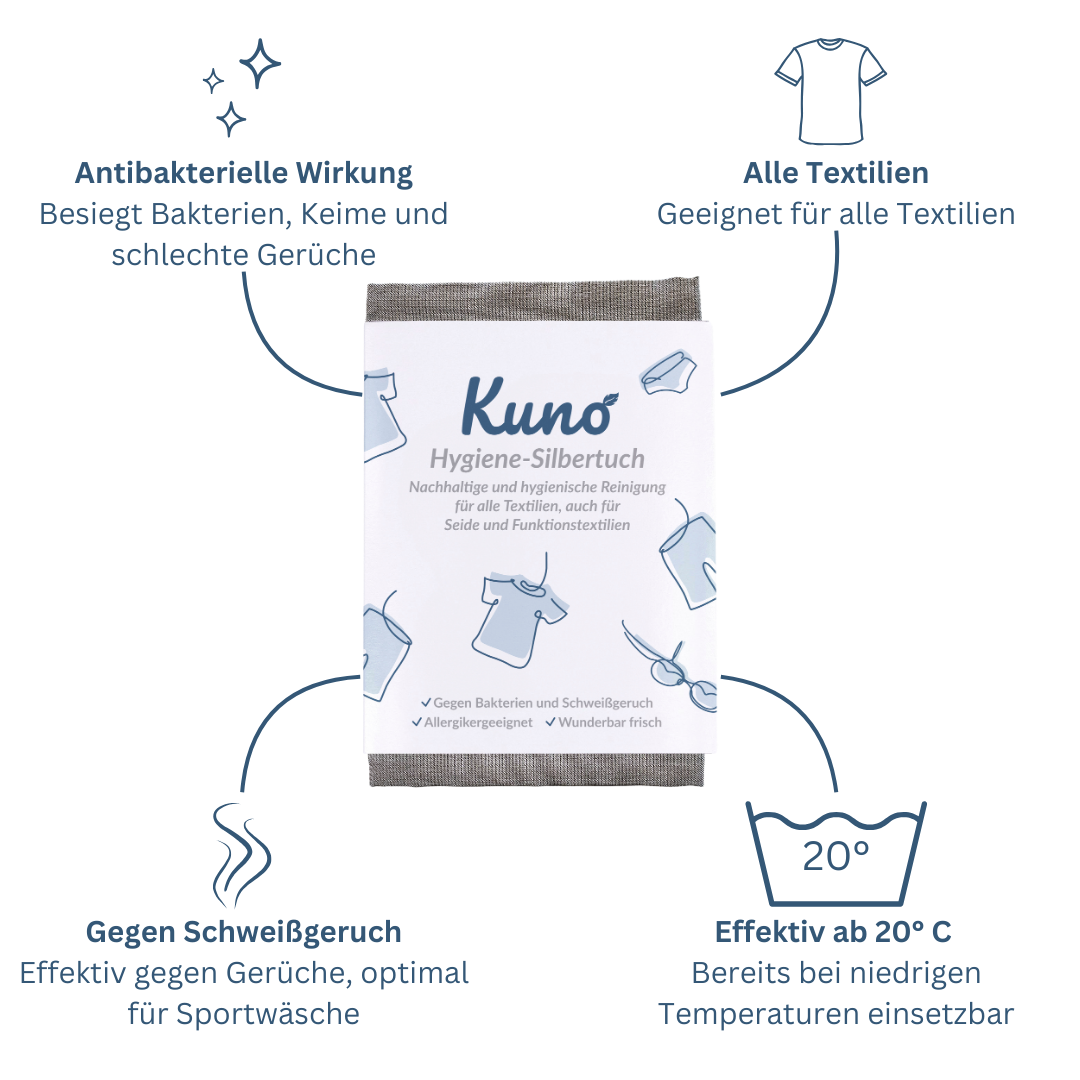 Kuno Silbertuch Hygienespüler