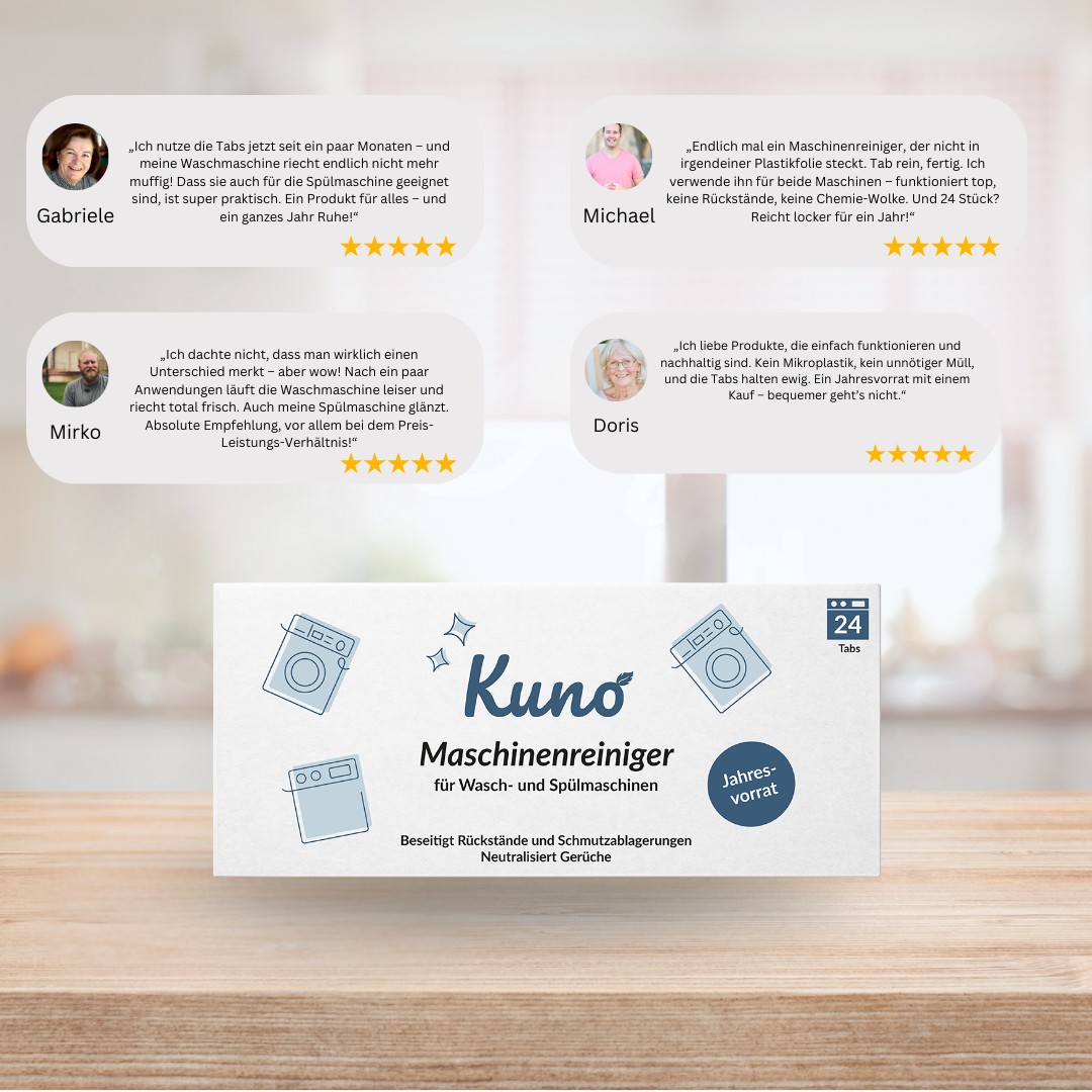 Kuno Maschinenreiniger - Wasch- und Spülmaschine