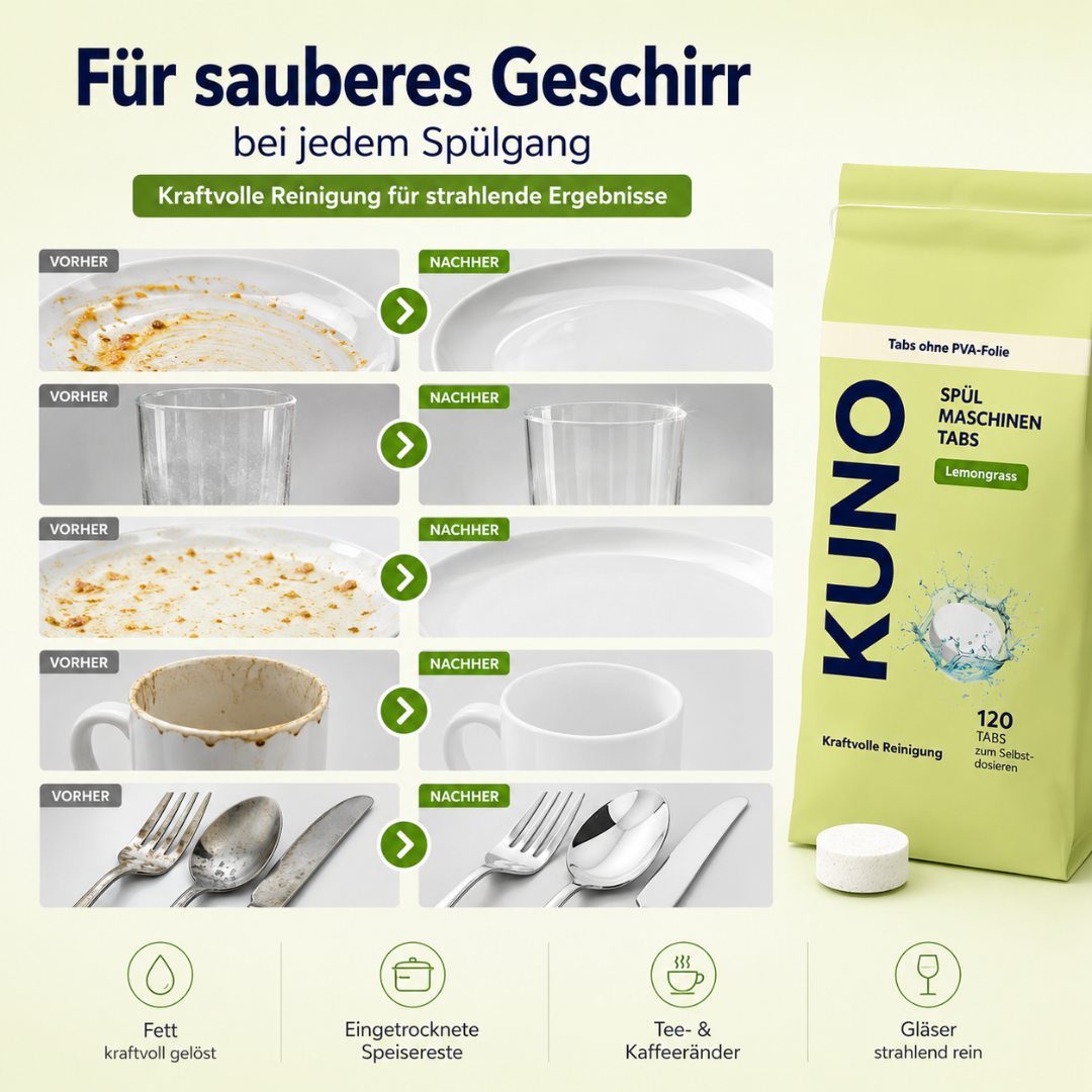 Kuno Mini Geschirrtabs