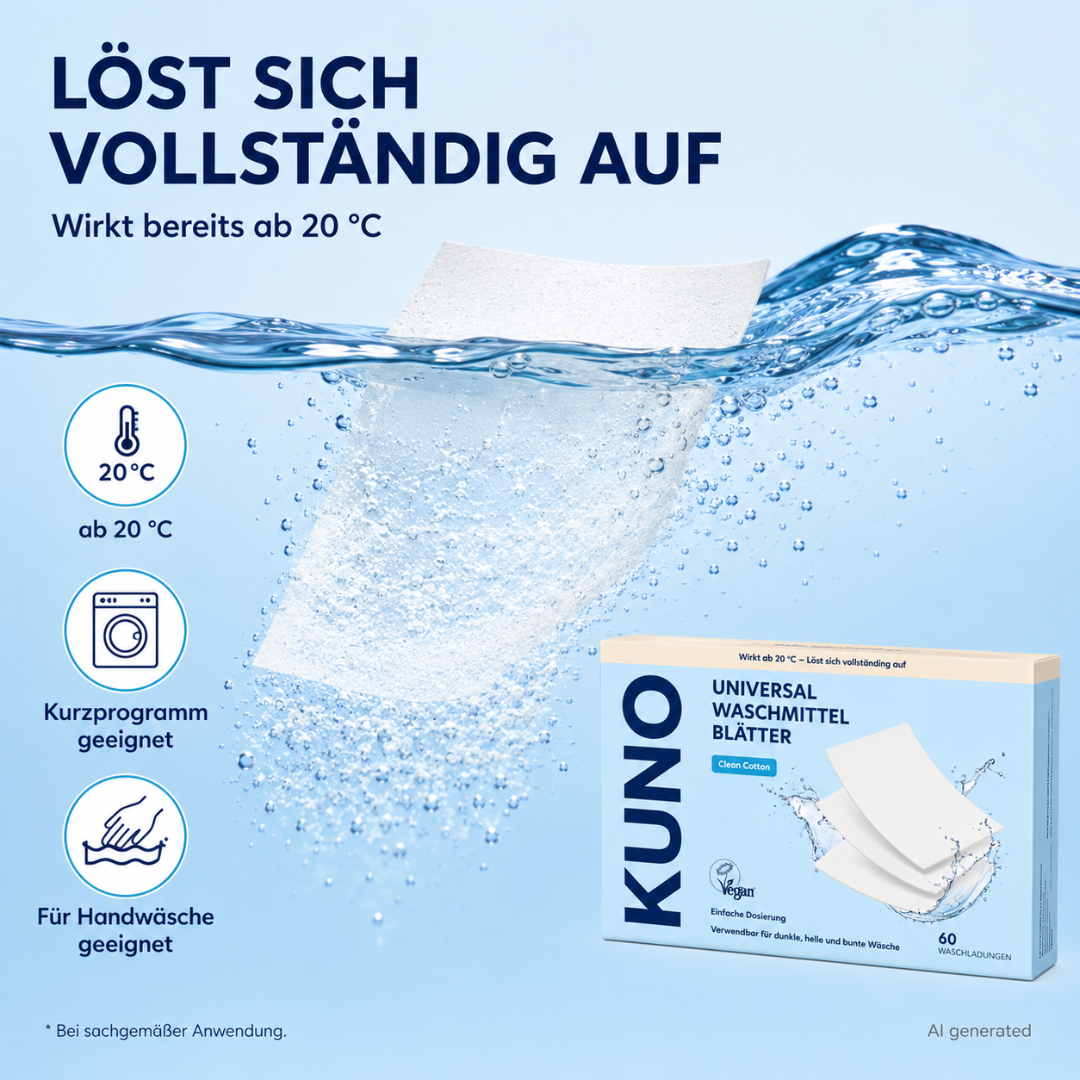 Waschmittel Blätter
