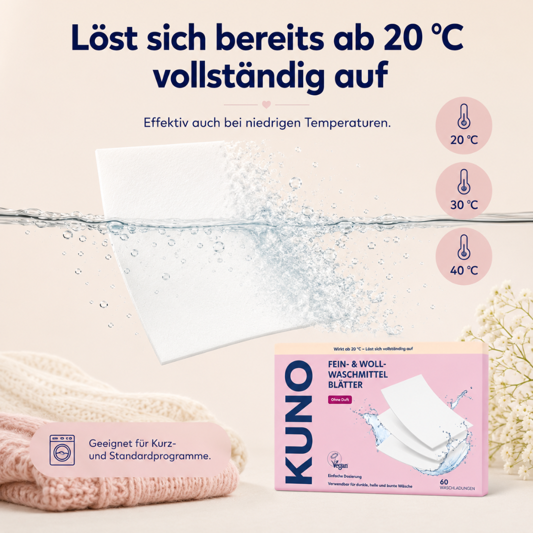 Kuno Wollwaschmittel - Feines & Wolle