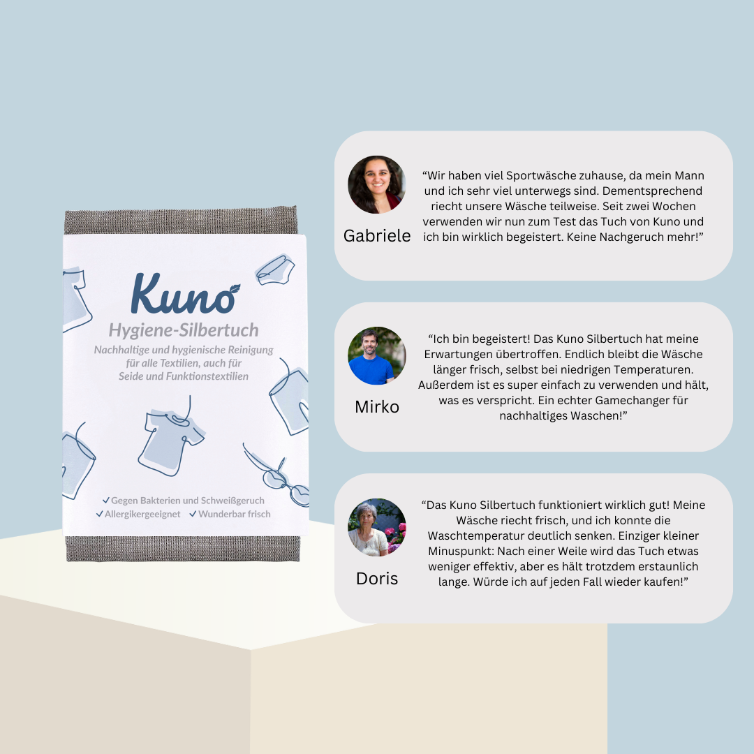 Kuno Silbertuch Hygienespüler