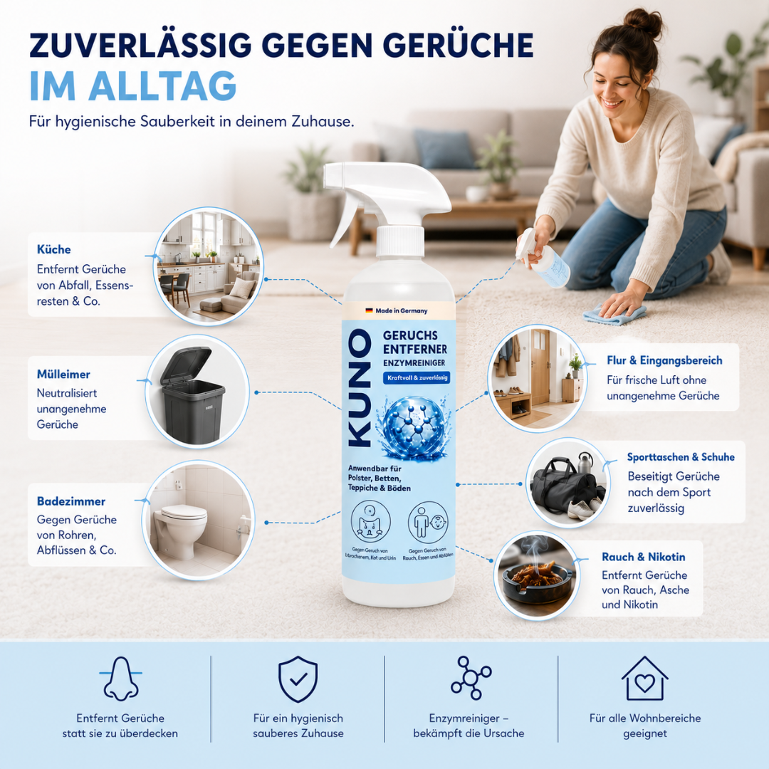 KUNO Geruchsentferner - Enzymreiniger