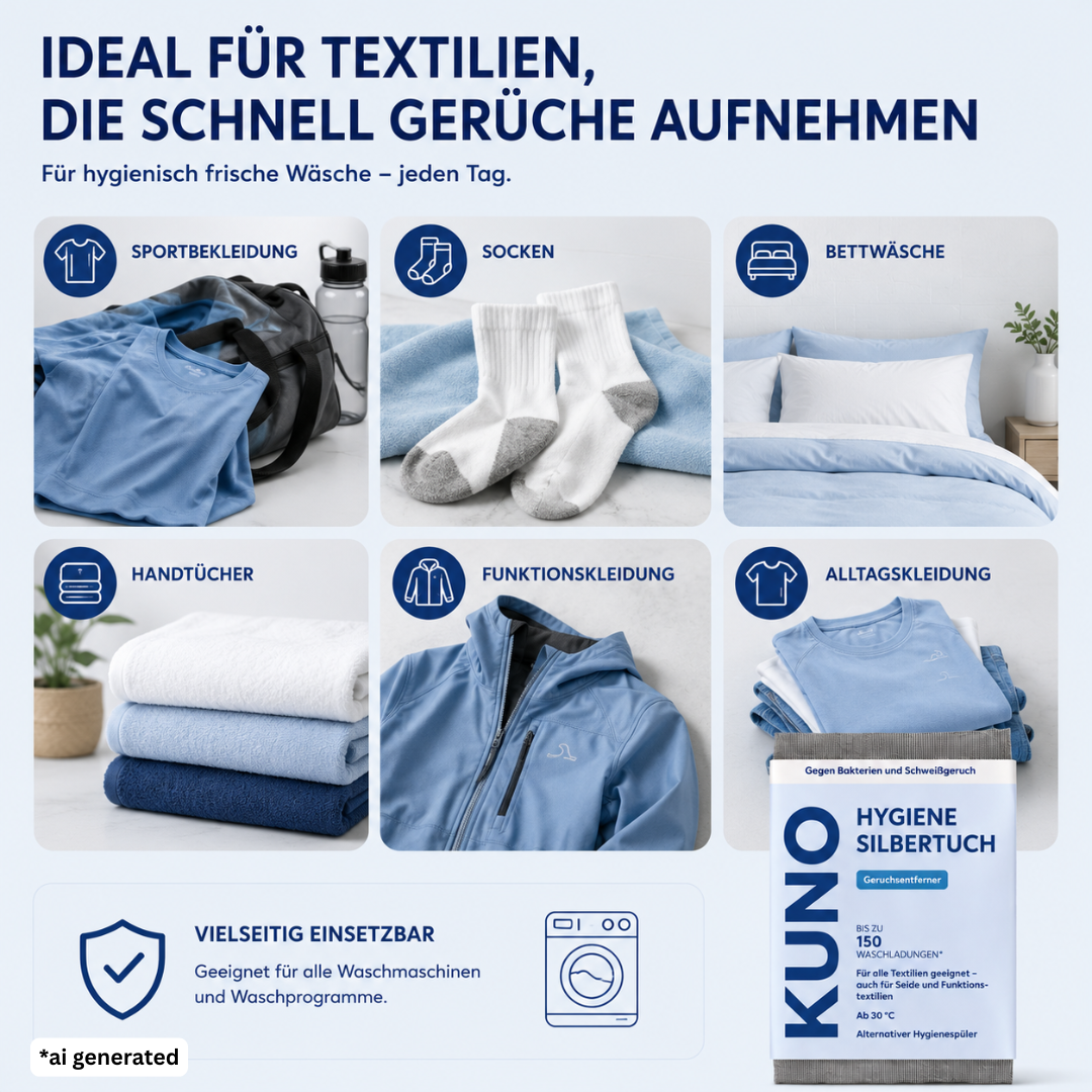 Kuno Silbertuch Hygienespüler