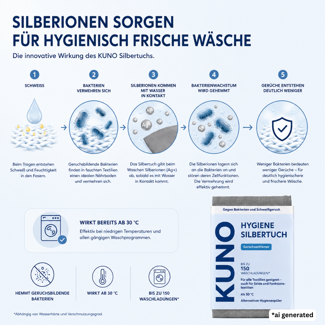 Kuno Silbertuch Hygienespüler