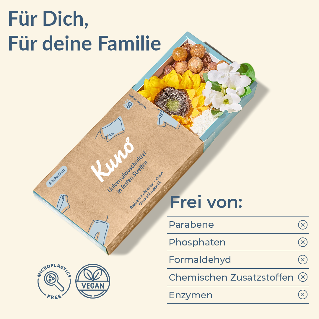 Waschmittel Blätter Color